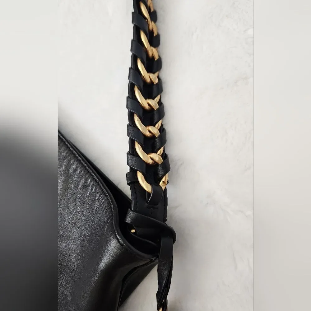 Tory Burch Brooke Hobo Bag with Braided Handle